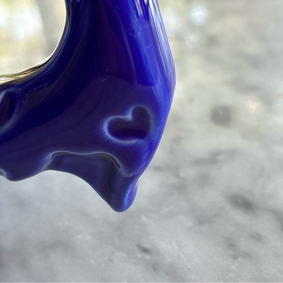 rare and unique Colbalt Mug with a Cape Cod shape handle. - Picture 5 of 8